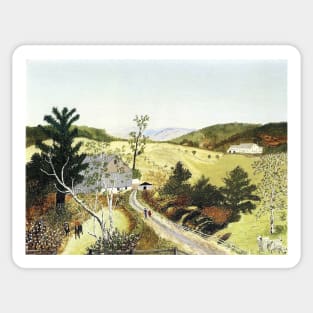 grandma moses Sticker